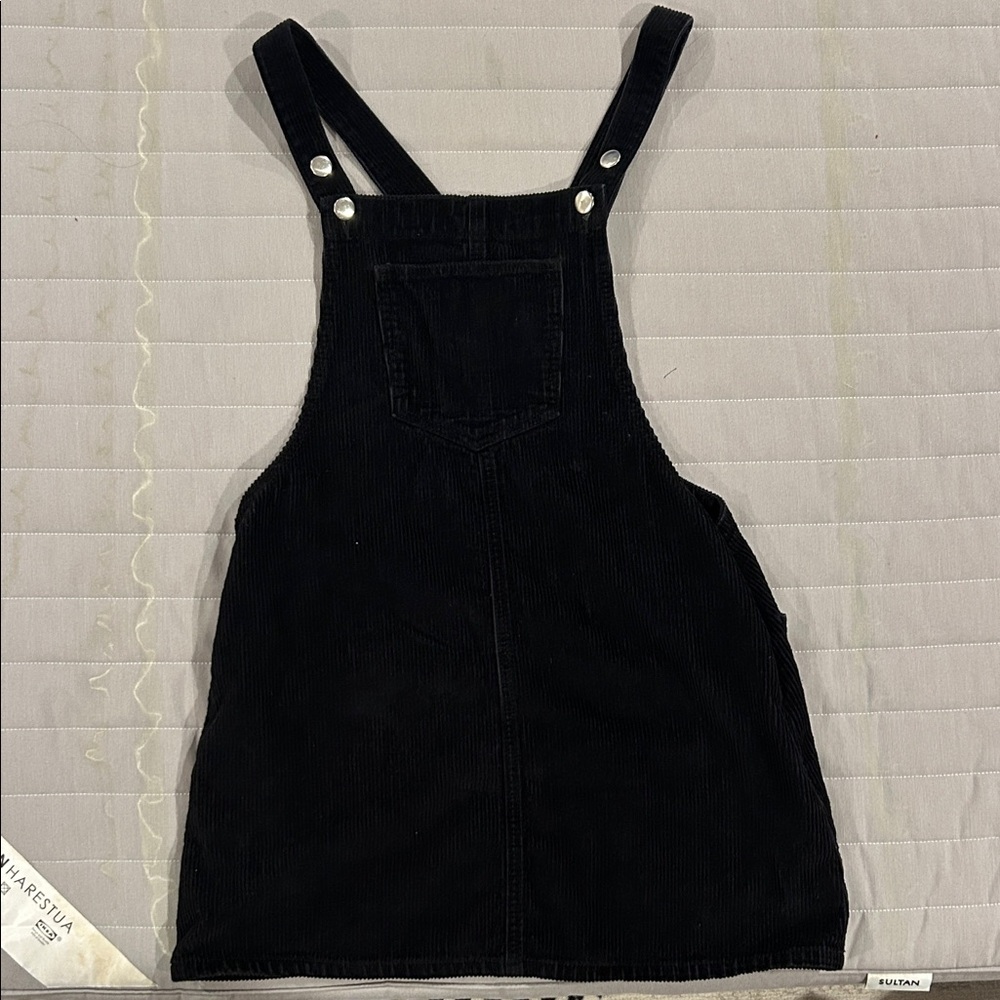 Forever 21 Black Corduroy Dress